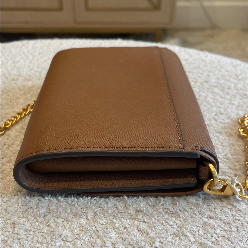 Beautiful Tory Burch Tan Crossbody Bag - Picture 5 of 8